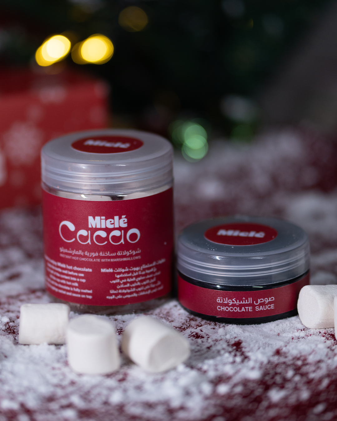 Hot chocolate with marshmallows