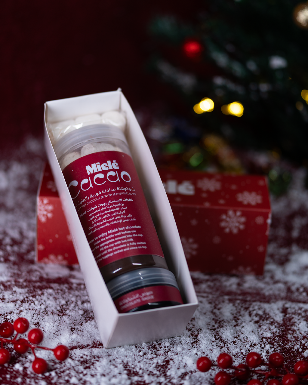 Hot chocolate with marshmallows