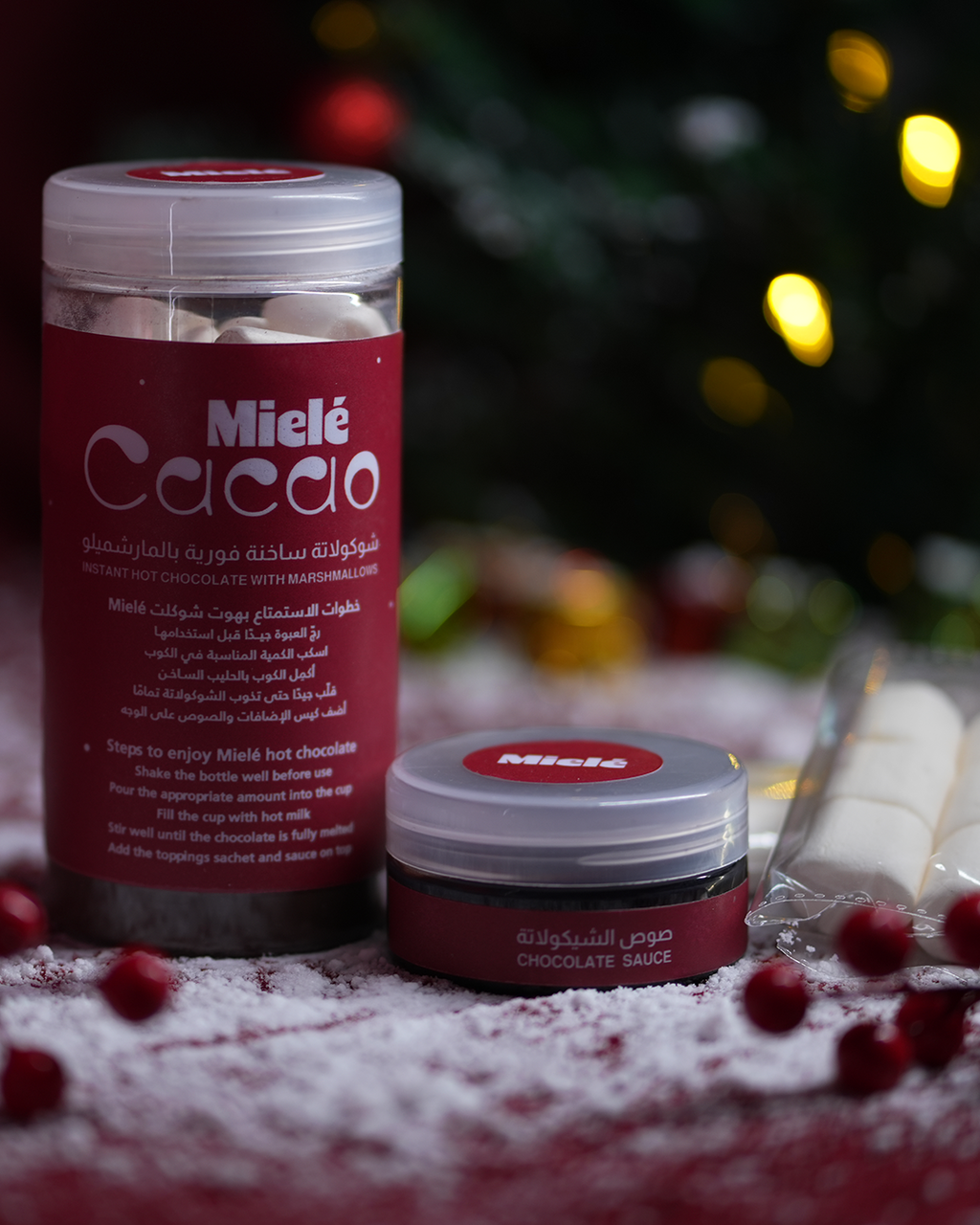 Hot chocolate with marshmallows